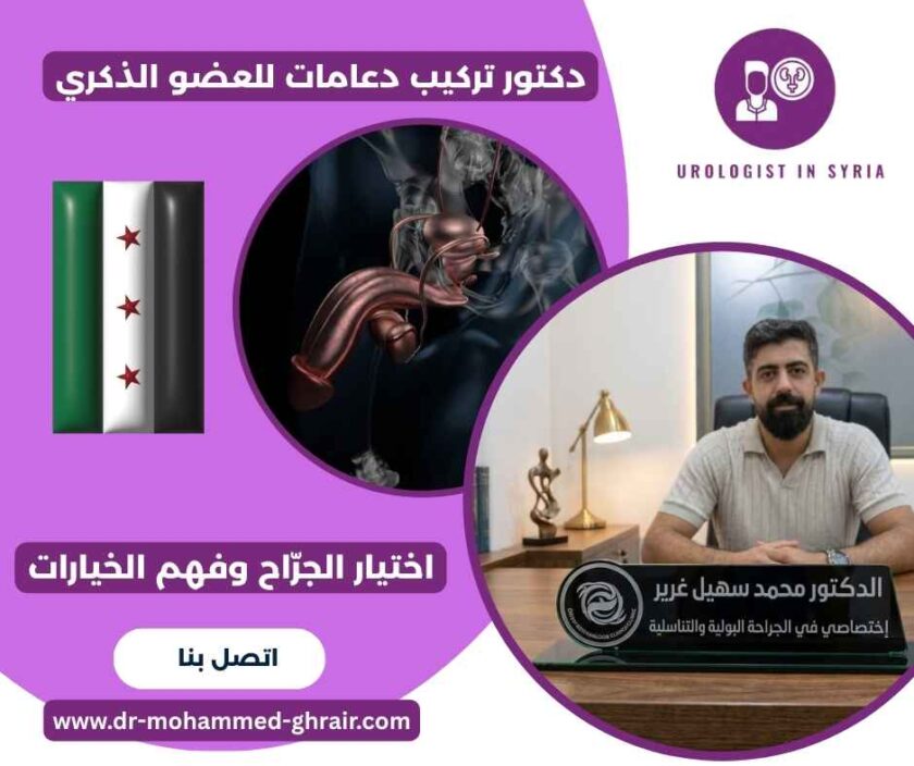 دكتور تركيب دعامات للعضو الذكري